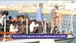Plus de 2 000 migrants morts Méditerranée en 2018