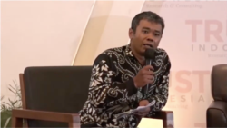Arif Nurul Imam, analis politik dan Direktur Indostrategi. (VOA)