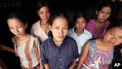 Cambodian and Vietnamese young women and girls are trafficked throughout the country as sex workers. Young men find their ways into slave-conditions, in farms or aboard fishing boats.