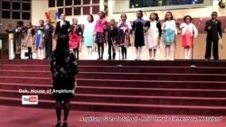 Pelajaran Angklung di Reid Temple Christian Academy