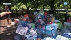 ABD’nin Başkentinde Protestoculara Bağış Desteği