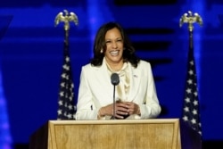 USA-ELECTION/ US Vice President-elect Kamala Harris in Wilmington, Delaware