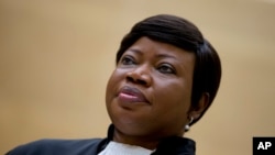 La procureure de la CPI Fatou Bensouda, le 29 septembre 2015