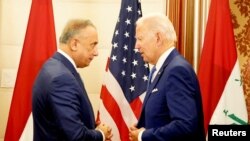 دیدار بایدن و کاظمی