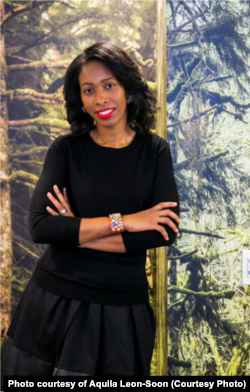 Aquila Leon-Soon heads Advance Talent Solutions. She says "the glass ceiling" is very real.