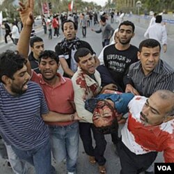 Tindakan kekerasan oleh militer di Bahrain justru menyulut semangat para demonstran untuk menggulingkan pemerintahan sekarang.