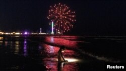 Торжества в Галвестоне, штат Техас 