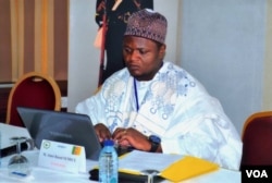 Raoul Sumo Tayo, spécialiste des questions de sécurité, le 6 décembre 2018. (VOA/Ministère de la défense)