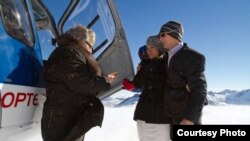 Rini Sugianto dan suaminya, Brandon Riza, saat menikah tahun 2012