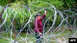 Žica između separatističkog regiona i teritorije koju kontroliše Gruzija