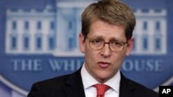 Juru Bicara Gedung Putih, Jay Carney mengatakan pemerintahan Obama akan menunggu hasil penyelidikan terhadap IRS (foto: dok). 