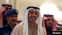 Cheikh Abdallah Ben Zayed Al-Nahyane, ministre émirati des Affaires étrangères