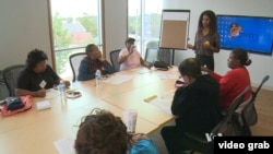 Low-income patients in the DC Greens Fruit and Vegetable Prescription Program receive nutrition information, participate in cooking lessons, and do some exercising.