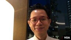 国际战略研究所亚洲分部资深研究员钟伟伦William Choong （美国之音黎堡2019年5月30日摄）