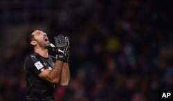 Le gardien italien Buffon.