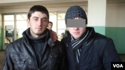 ამირან ბორჩაშვილი (მარცხნივ)