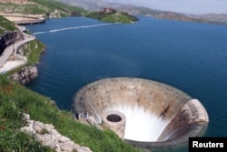 The Dukan dam is seen in the western city of Sulaimaniyah, Iraq, April 4, 2019.