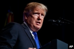 resident Donald Trump speaks about American missile defense doctrine, Jan. 17, 2019, at the Pentagon.