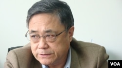 高文谦 《晚年周恩来》一书作者(美国之音 宋德成拍摄)