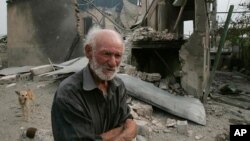 რუსული ავიაციის დაბომბვის შედეგი ქარელის რაიონში