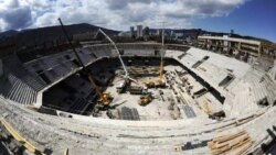 თბილისის მშენებარე ახალი სპორტის სასახლე