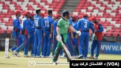 تیم کرکت افغانستان (تصویر از آرشیف صدای امریکا)