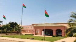 L’hôpital de Tengandogo, l’un des plus grands du pays qui s’occupe aussi des cas de coronavirus, Ouagadougou le 23 décembre 2020 (VOA/Lamine Traoré)