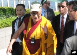 达赖喇嘛今年七月访问华盛顿（资料照片）