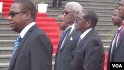 Le président Robert Mugabe du Zimbabwe