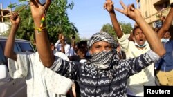 Unjuk rasa anti-pemerintah di Khartoum, Sudan (foto: dok). 
