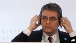 Roberto Azevedo, directeur général de l'Organisation mondiale du commerce (OMC)