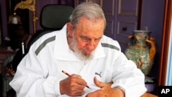 Fidel Castro, mantan pemimpin revolusioner Kuba yang kini berusia 89 tahun (foto: dok).