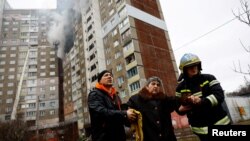 حمله هوایی روسیه به شهر کی‌یف 