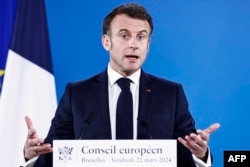 امانوئل مکرون، رئیس جمهوری فرانسه