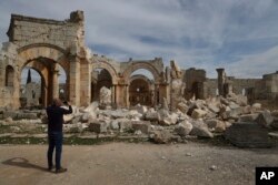 ویرانه‌های شهر باستانی پالمیرا در سوریه