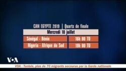 Le journal de la CAN-2019 du 9 juillet 2019 avec Yacouba Ouédraogo