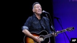 Bruce Springsteen en concert à New York le 4 novembre 2019.