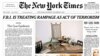 Rare NYT Front-page Editorial Urges Stricter Gun Control Laws