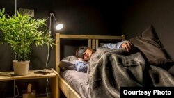 The Siesta & Go nap bar is the first of its kind to open in Madrid, Spain. (Siesta & Go)