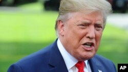 도널드 트럼프 미국 대통령.