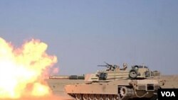Tank M1 Abram akan membantu pasukan koalisi dalam pertempuran melawan pemberontak di Afghanistan selatan.