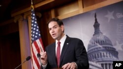 Marco Rubio, sénateur républicain de Floride, ambitionne de briguer la Maison-Blanche (AP)