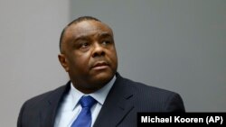 Jean-Pierre Bemba à la CPI, à La Haye, le 21 juin 2016.