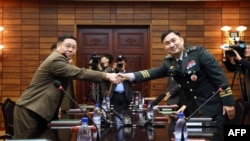 지난 2018년 10월 판문점 북측지역 ‘통일각’에서 10차 남북장성급회담이 진행됐다.