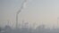 Smog billows from chimneys and cooling towers of a steel plant during hazy weather in Taiyuan, Shanxi province, China, Dec. 28, 2016. 
