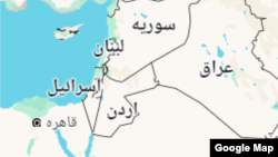 نقشه خاورمیانه