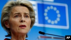 우르줄라 폰데어라이엔 유럽엽합(EU) 집행위원장.