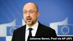 Ukrajinski premijer Denis Šmihal, arhivska fotografija