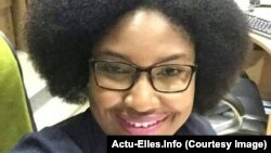 Fanta Sow, fondatrice et directrice de BHV Cosmétiques, Conakry, Guinée, 6 mars 2018. (Actu-Elles.Info)