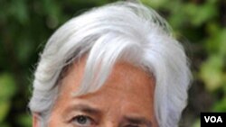 Menteri Keuangan Perancis, Christine Lagarde.